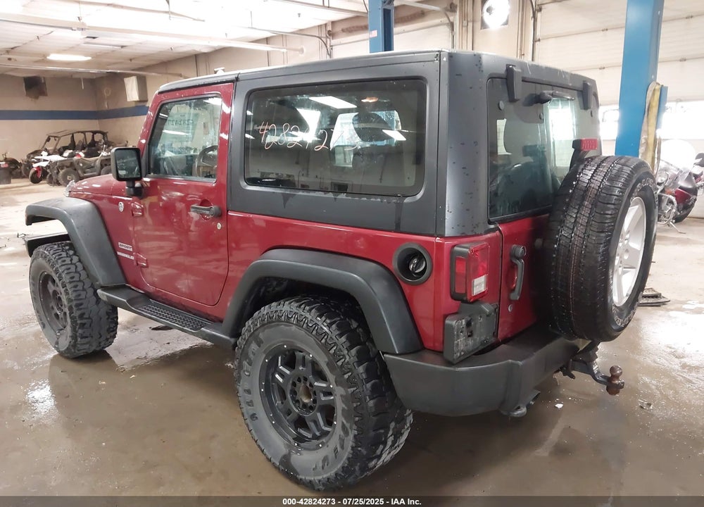 2012 JEEP WRANGLER SPORT VIN: 1C4AJWAG1CL286301