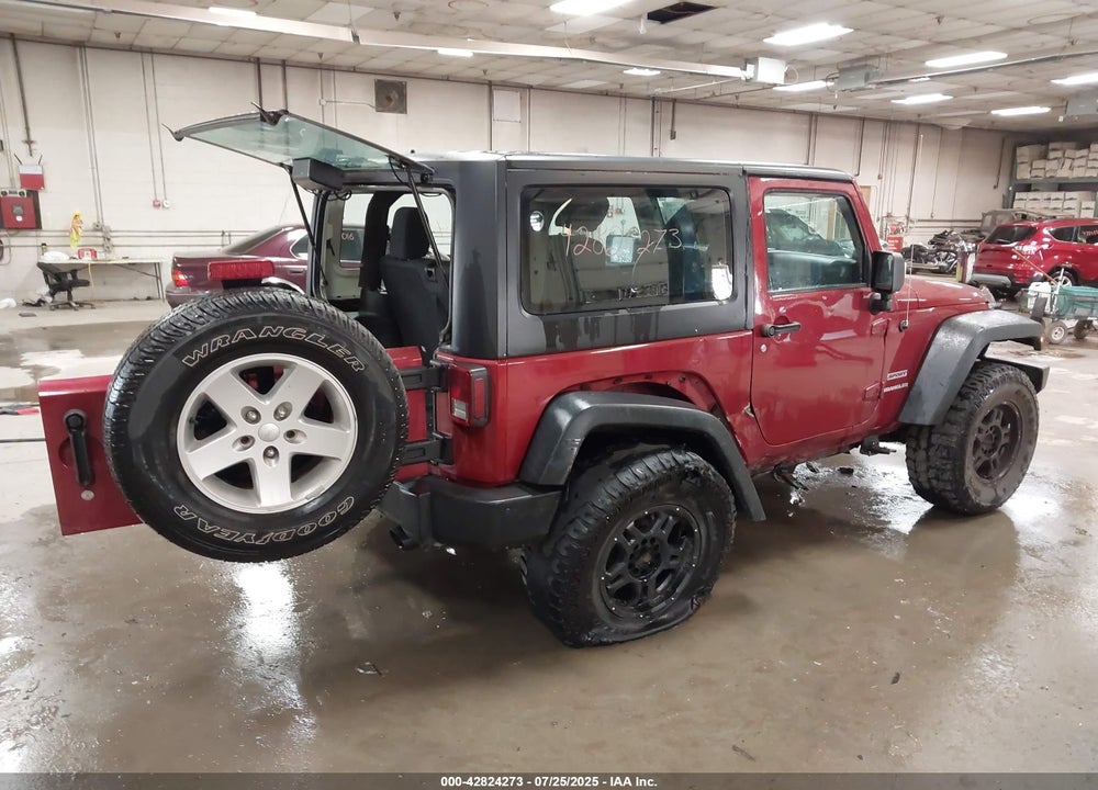 2012 JEEP WRANGLER SPORT VIN: 1C4AJWAG1CL286301