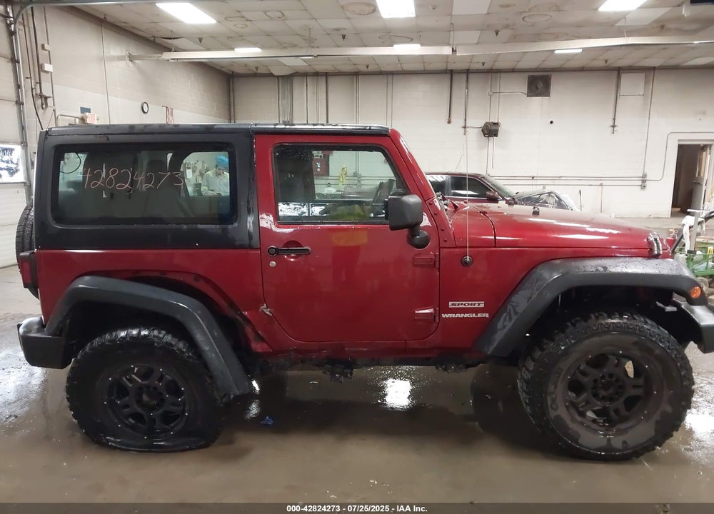 2012 JEEP WRANGLER SPORT VIN: 1C4AJWAG1CL286301