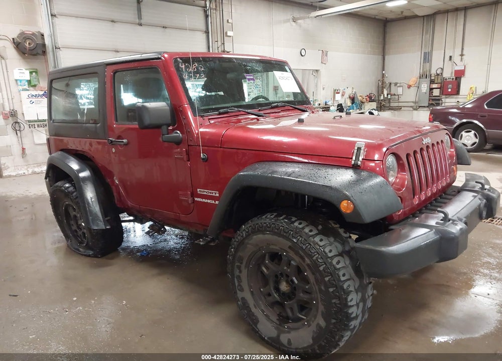 2012 JEEP WRANGLER SPORT VIN: 1C4AJWAG1CL286301