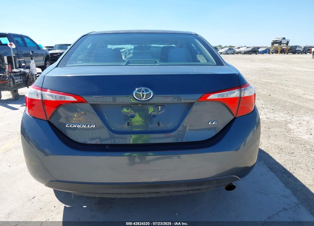 2014 TOYOTA COROLLA VIN: 2T1BURHE6EC039965
