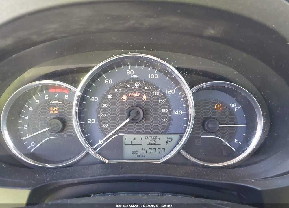 2014 TOYOTA COROLLA VIN: 2T1BURHE6EC039965