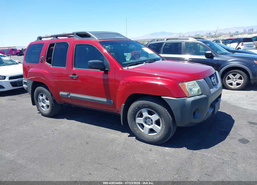 2005 NISSAN XTERRA VIN: 5N1AN08U95C616178