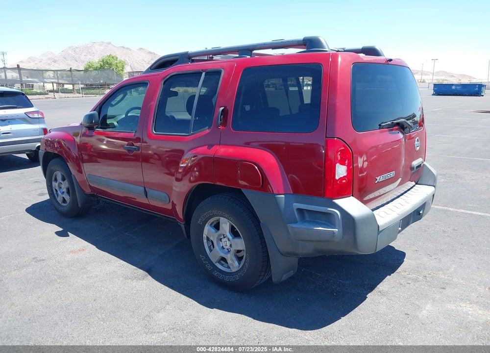 2005 NISSAN XTERRA VIN: 5N1AN08U95C616178