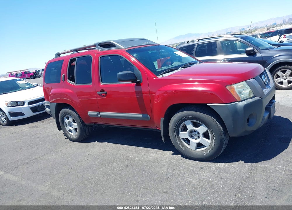 2005 NISSAN XTERRA VIN: 5N1AN08U95C616178