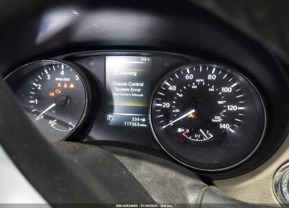 2017 NISSAN ROGUE SV VIN: KNMAT2MV6HP595081