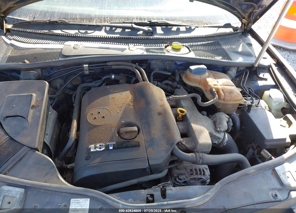 2001 VOLKSWAGEN PASSAT GLS VIN: WVWPD63B31P139860