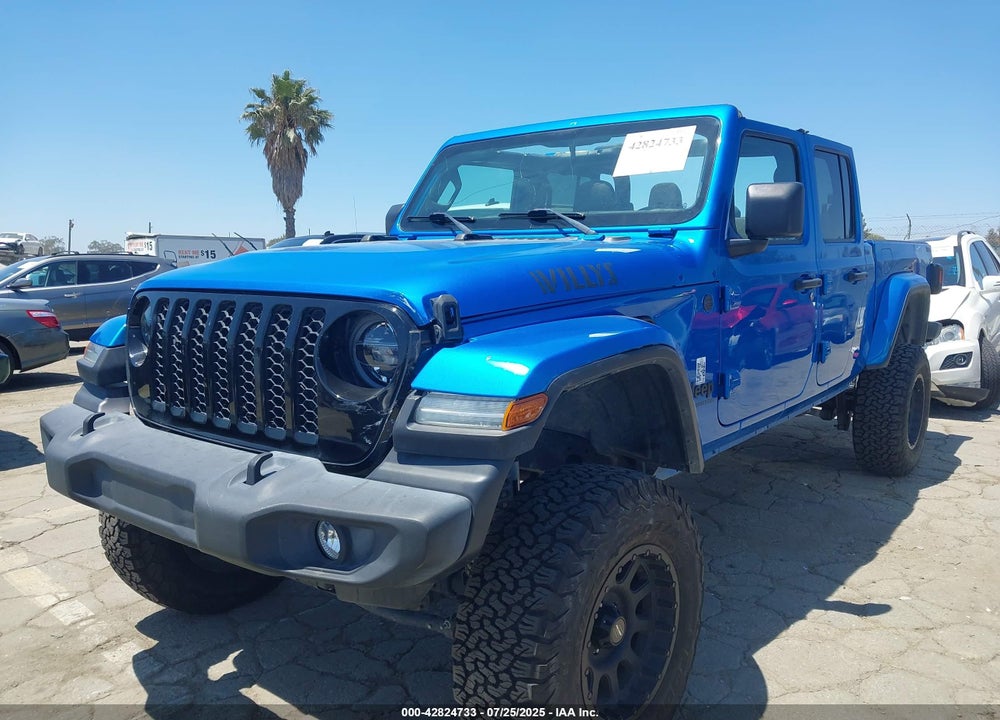 2022 JEEP GLADIATOR SPORT VIN: 1C6HJTAG4NL135346