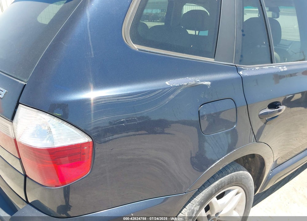 2008 BMW X3 VIN: WBXPC93478WJ12556