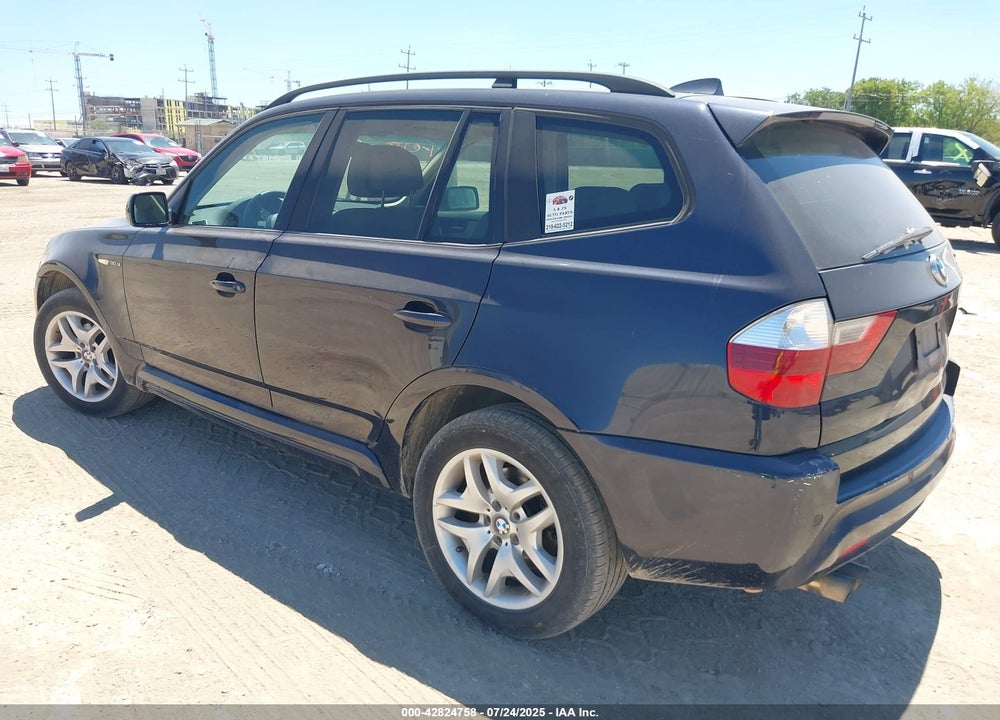 2008 BMW X3 VIN: WBXPC93478WJ12556