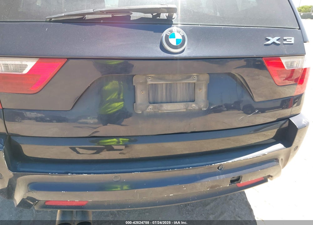 2008 BMW X3 VIN: WBXPC93478WJ12556