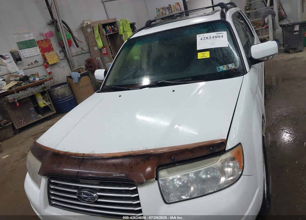 2007 SUBARU FORESTER VIN: JF1SG65697G737595