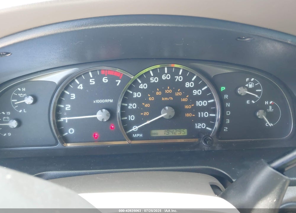 2005 TOYOTA SEQUOIA SR5 V8 VIN: 5TDZT34A35S260349