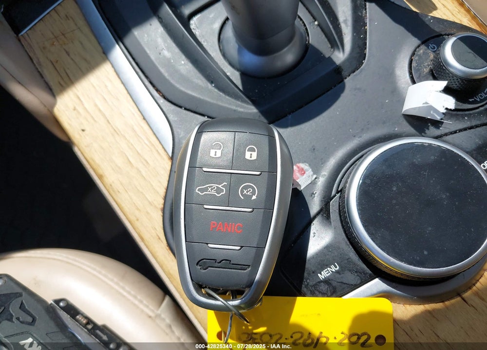 2017 ALFA ROMEO GIULIA VIN: ZARFAEEN9H7549293