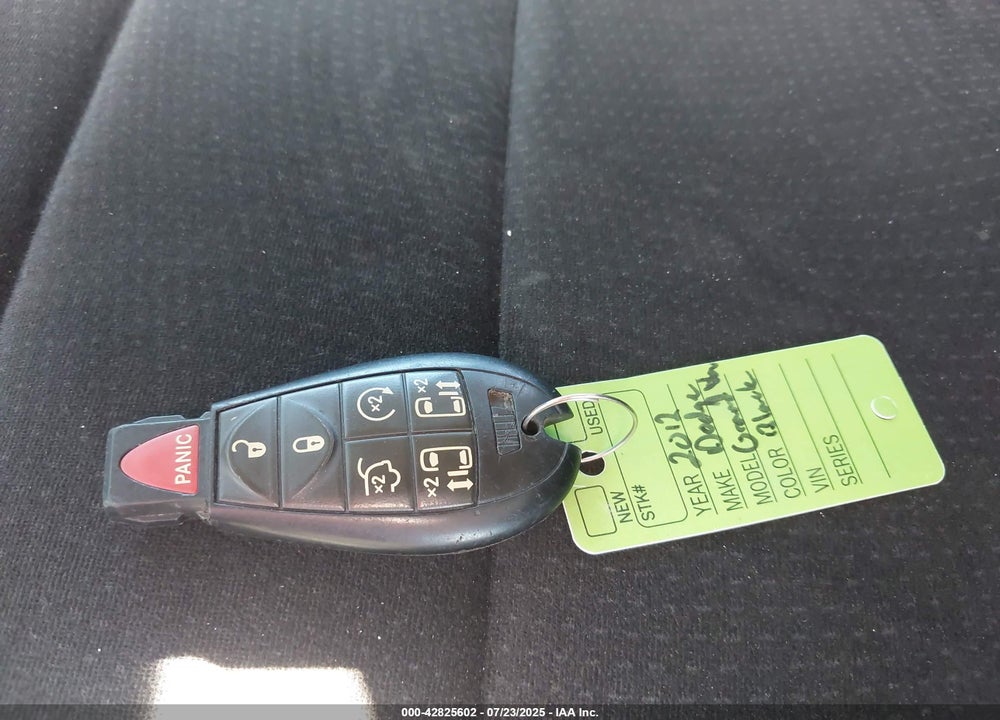 2012 DODGE GRAND CARAVAN CREW VIN: 2C4RDGDG7CR247053