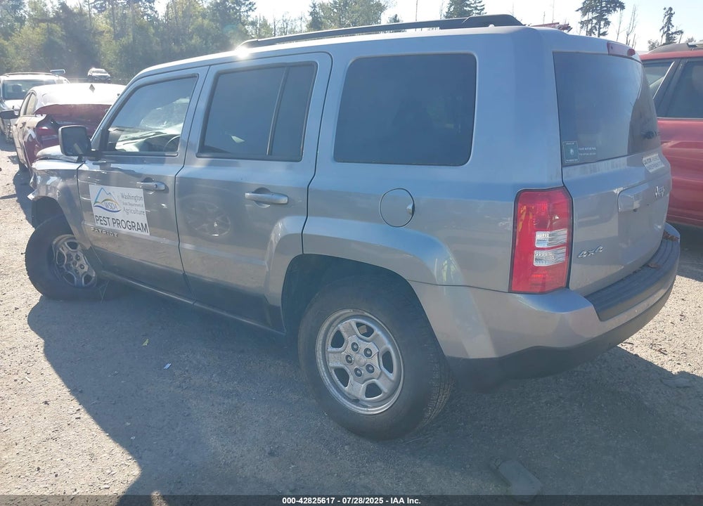 2015 JEEP PATRIOT VIN: 1C4NJRBB2FD280303