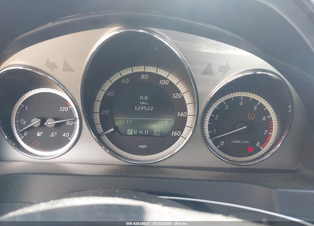 2010 MERCEDES-BENZ C CLASS VIN: WDDGF8BB7AR088154
