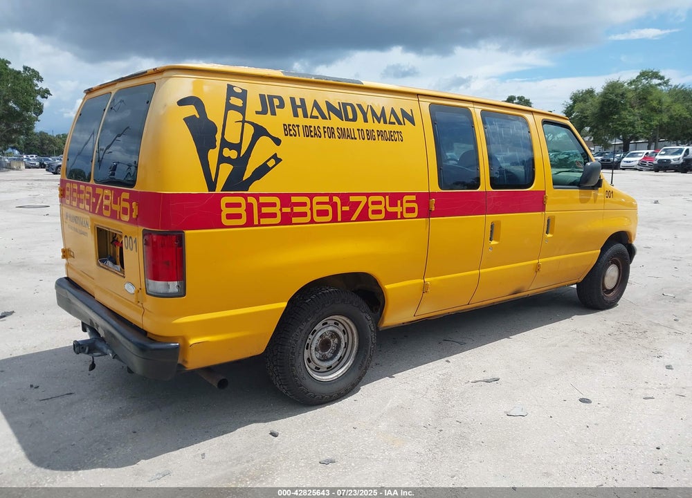 2000 FORD E-150 COMMERCIAL/RECREATIONAL VIN: 1FTRE1428YHB66077
