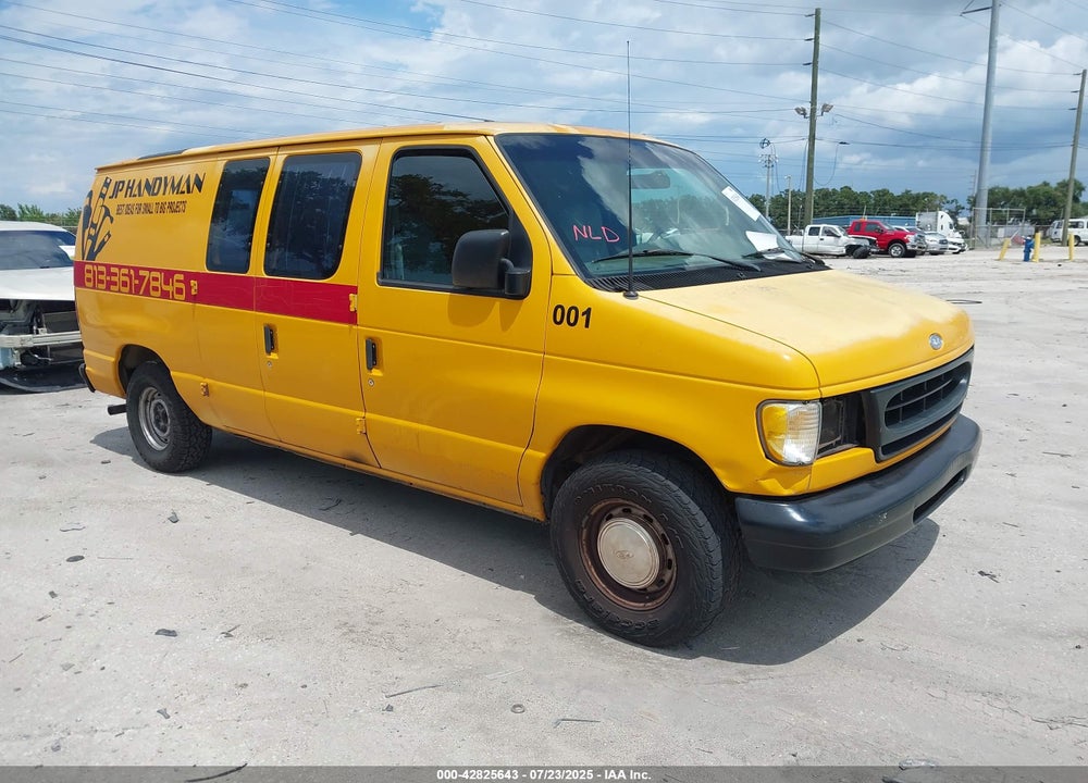 2000 FORD E-150 COMMERCIAL/RECREATIONAL VIN: 1FTRE1428YHB66077