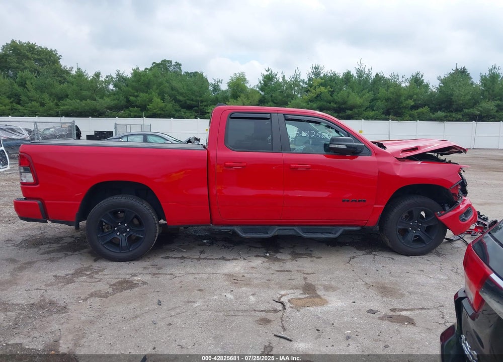 2021 RAM 1500 BIG HORN 4X4 6'4 BOX VIN: 1C6SRFBT7MN741934