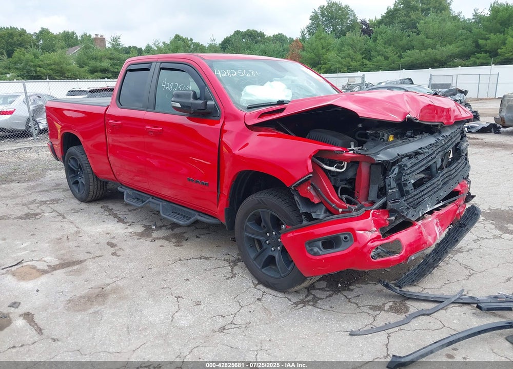 2021 RAM 1500 BIG HORN 4X4 6'4 BOX VIN: 1C6SRFBT7MN741934