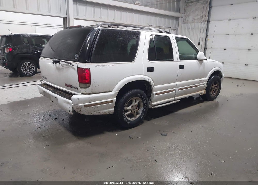 1996 GMC JIMMY VIN: 1GKDT13W7T2569343
