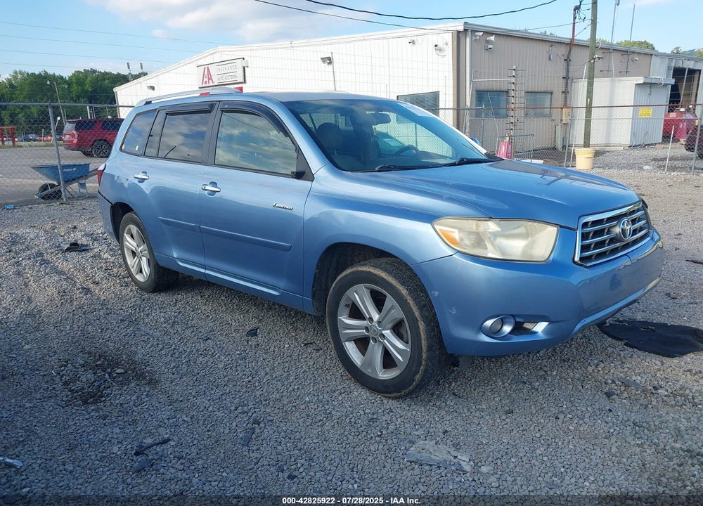 2008 TOYOTA HIGHLANDER LIMITED VIN: JTEDS42A382060102