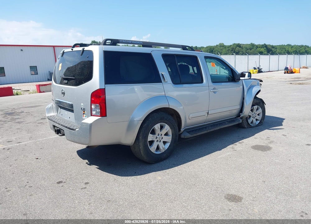 2007 NISSAN PATHFINDER LE VIN: 5N1AR18W37C644959