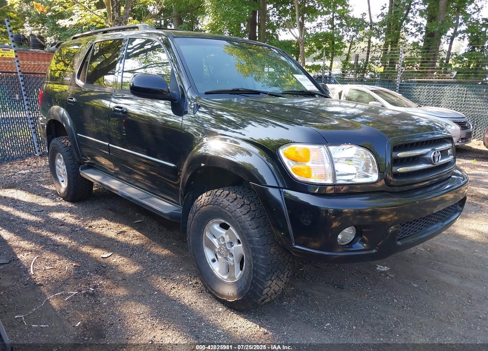 2002 TOYOTA SEQUOIA VIN: 5TDBT48A12S122466
