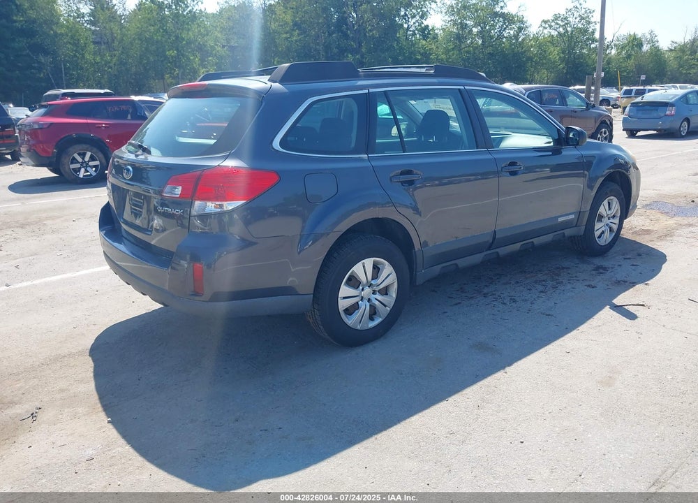 2011 SUBARU OUTBACK VIN: 4S4BRCACXB3432553