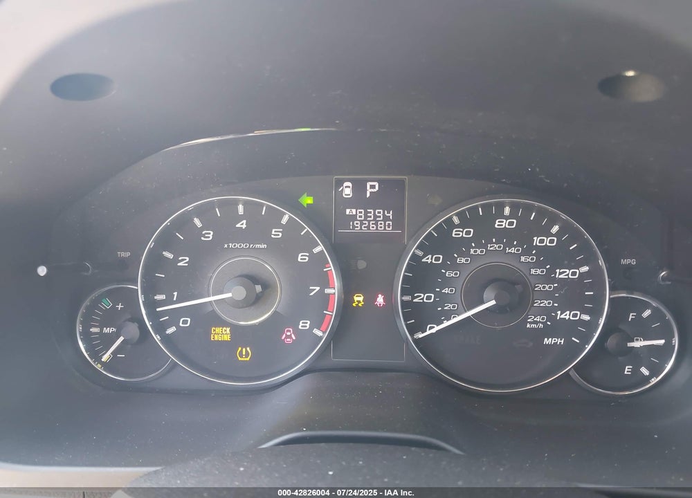 2011 SUBARU OUTBACK VIN: 4S4BRCACXB3432553