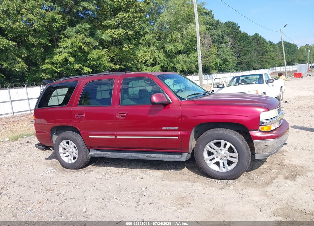 2002 CHEVROLET TAHOE LT VIN: 1GNEC13Z92R308836