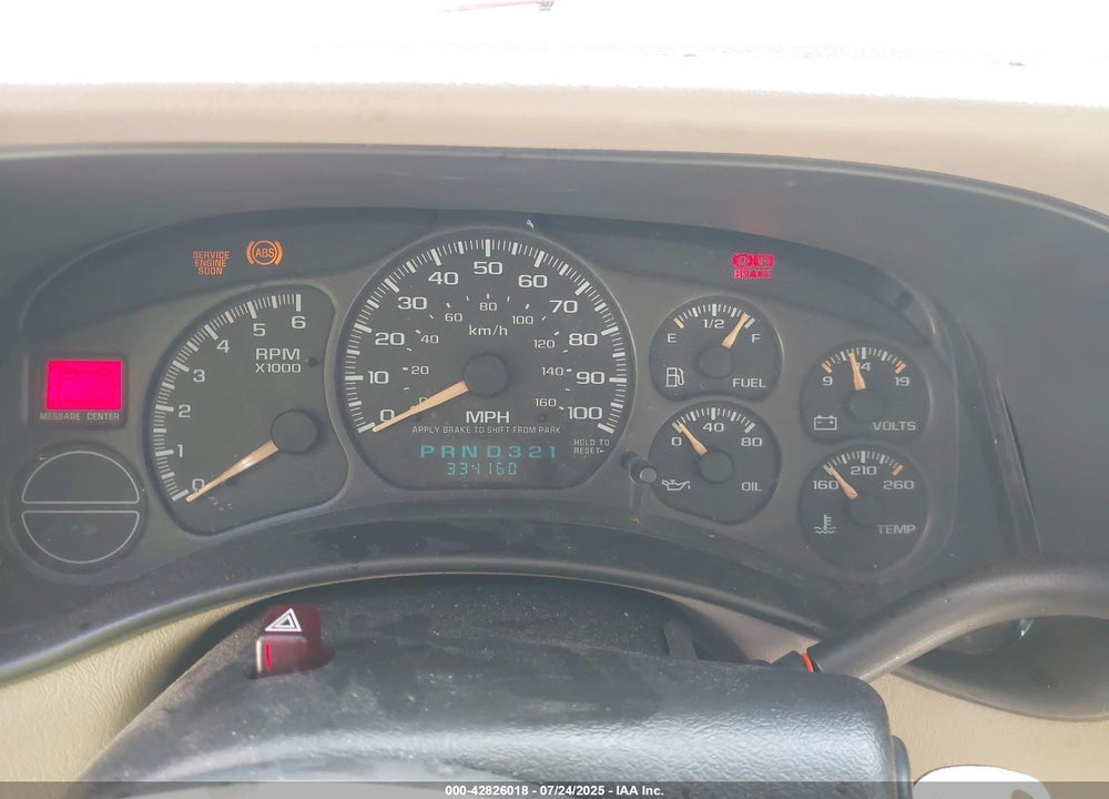2002 CHEVROLET TAHOE LT VIN: 1GNEC13Z92R308836