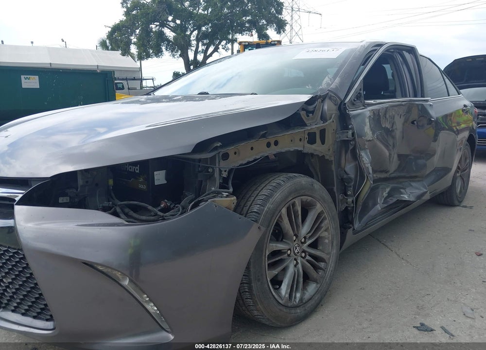 2015 TOYOTA CAMRY SE VIN: 4T1BF1FK5FU101120