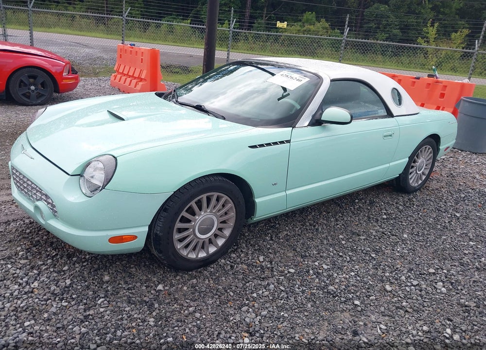 2004 FORD THUNDERBIRD VIN: 1FAHP60A54Y100196