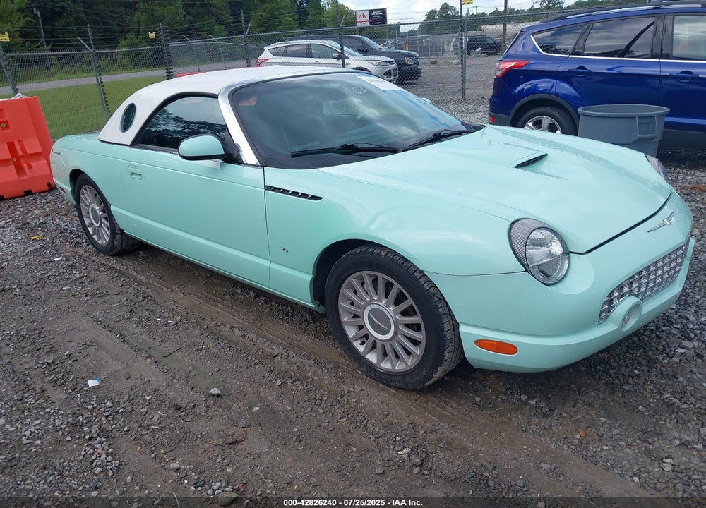 2004 FORD THUNDERBIRD VIN: 1FAHP60A54Y100196
