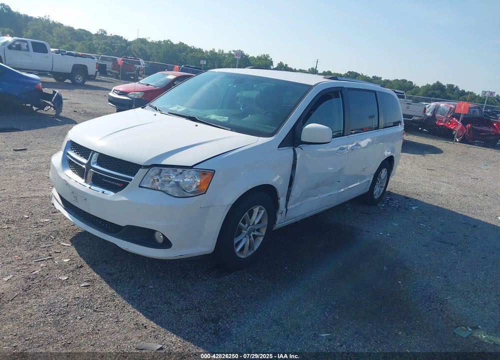 2018 DODGE GRAND CARAVAN SXT VIN: 2C4RDGCG9JR327422