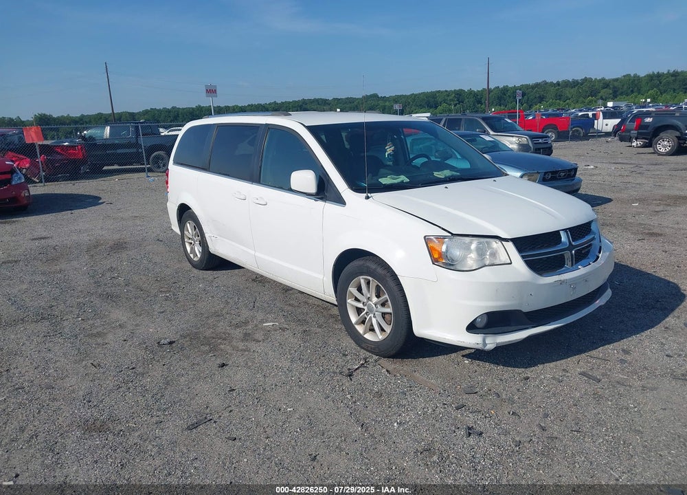 2018 DODGE GRAND CARAVAN SXT VIN: 2C4RDGCG9JR327422