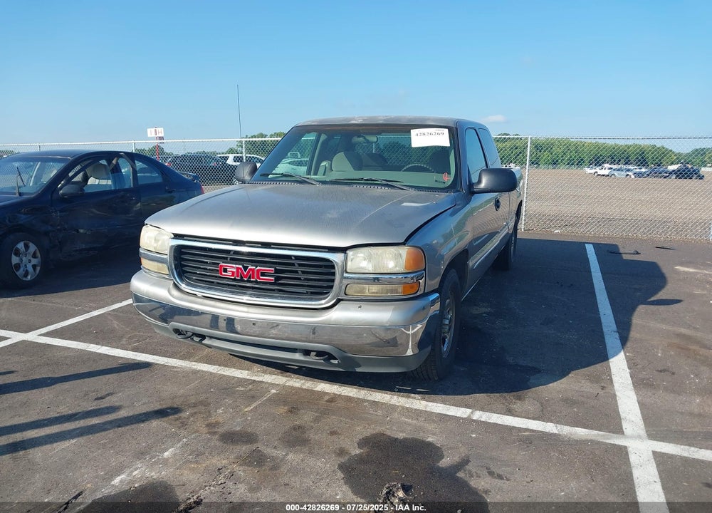 1999 GMC SIERRA 1500 VIN: 2GTEC19T6X1500386