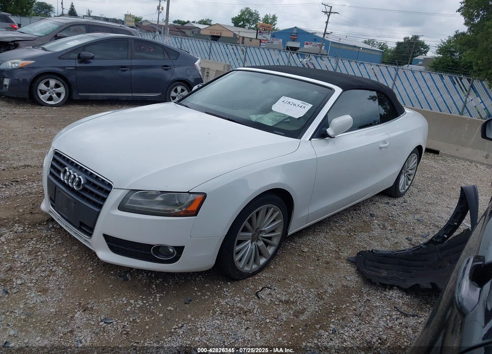 2011 AUDI A5 VIN: WAUJFAFH1BN008973