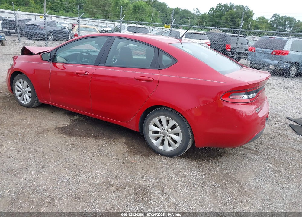 2014 DODGE DART VIN: 1C3CDFBB5ED822316
