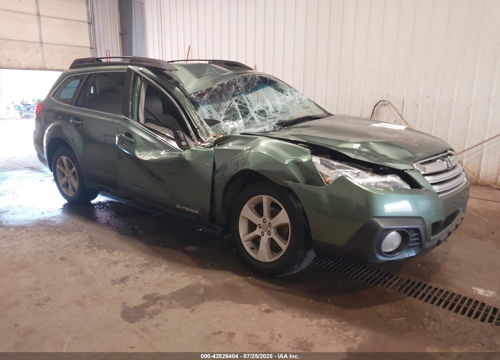 2013 SUBARU OUTBACK 2.5I PREMIUM VIN: 4S4BRCCC1D3289962