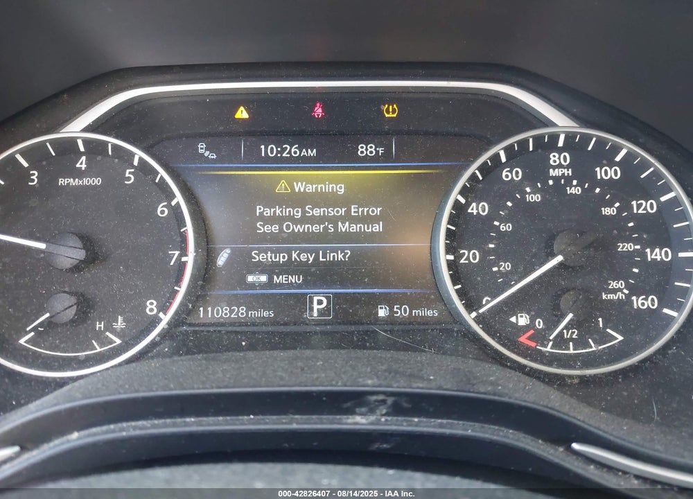 2017 NISSAN MAXIMA VIN: 1N4AA6AP1HC401329