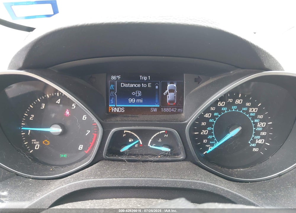 2013 FORD ESCAPE VIN: 1FMCU0HX0DUA46800