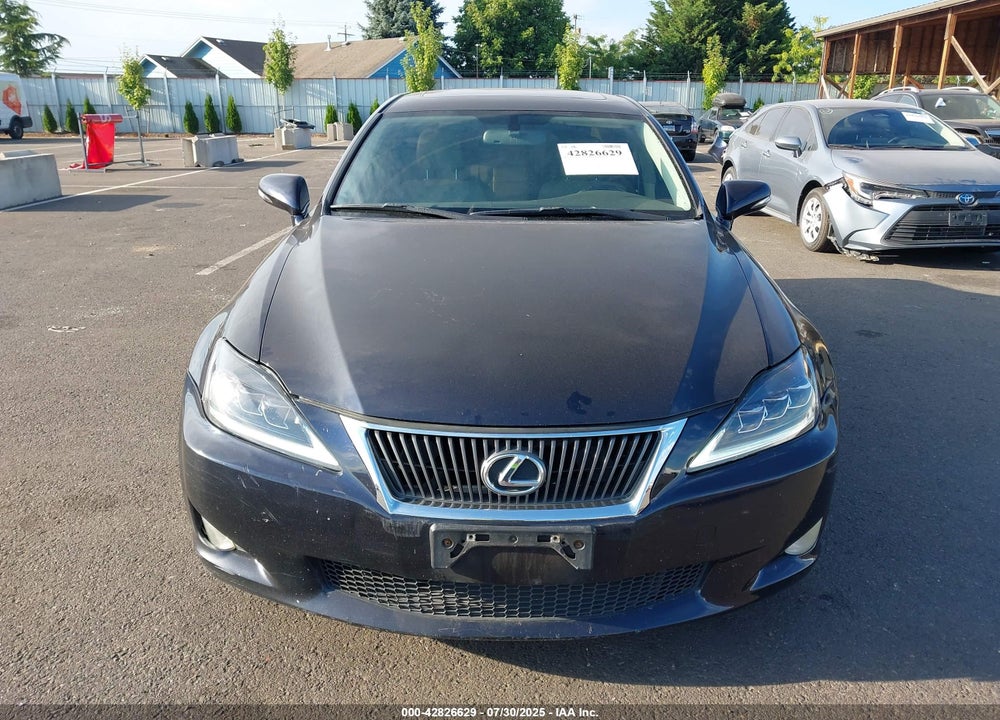 2009 LEXUS IS 250 VIN: JTHBK262592092259