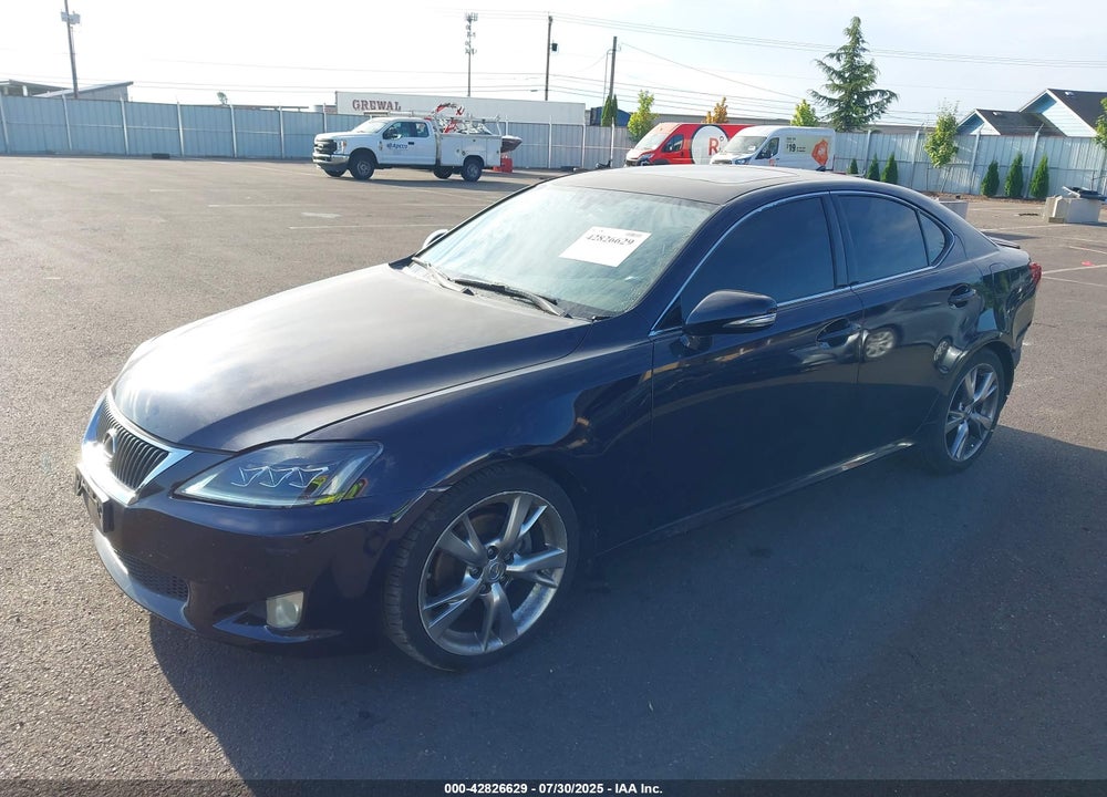 2009 LEXUS IS 250 VIN: JTHBK262592092259