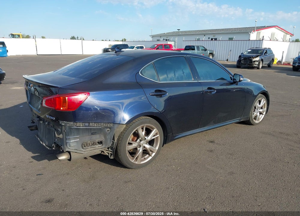 2009 LEXUS IS 250 VIN: JTHBK262592092259