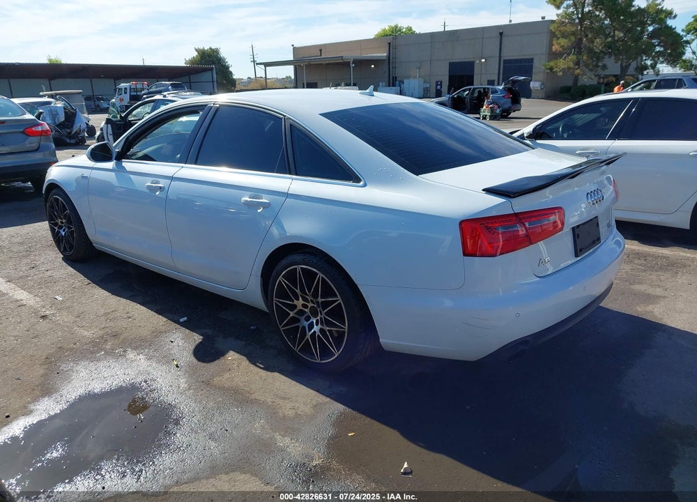 2012 AUDI A6 VIN: WAUGGAFC4CN161375