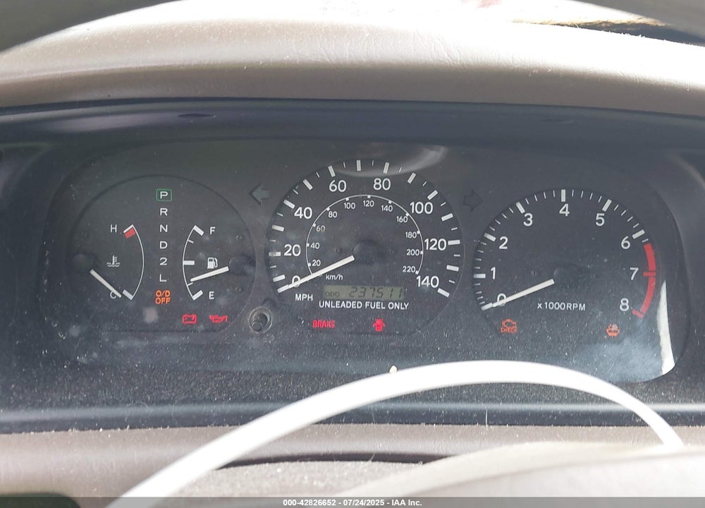 1998 TOYOTA CAMRY VIN: 4T1BG22K4WU246836