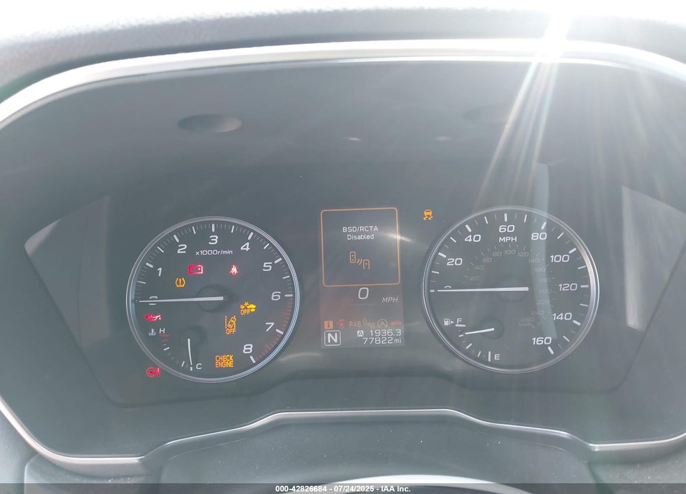 2021 SUBARU OUTBACK VIN: 4S4BTANC5M3160092